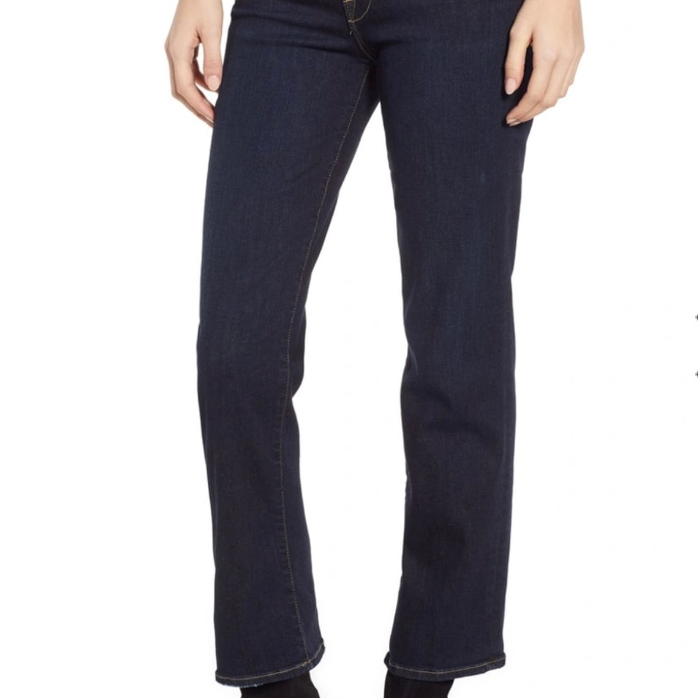 FRAME denim Le high straight jeans, women 27, dark
